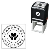 Selbstfärbender Gummistempel Permastempel (Beispiel)