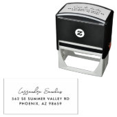 Selbstfärbender Gummistempel Permastempel (Beispiel)