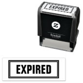 SELBSTFÄRBENDER STEMPEL ABGELAUFEN (Beispiel)