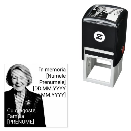 Selbstfärbender Stempel für immer (Beispiel)