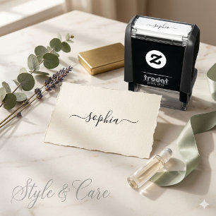 Selbstfärbender Stempel mit Ihrem personalisierten