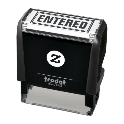 SELBSTFÄRBENDER STEMPEL MIT TEXT 'EINGEGANGEN' (Produkt)