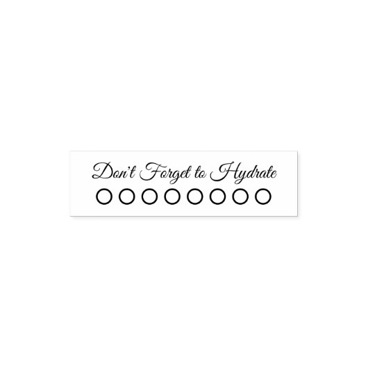 Selbstfärbender Wasser-Tracker-Stempel Permastempel (Design)