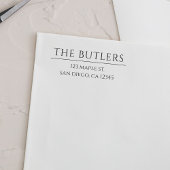 Selbstfarbige benutzerdefinierte Rücksendeadresse- Permastempel