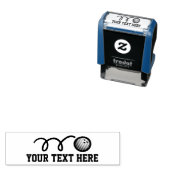 Selbstfarbige Bowling-Briefmarke für Kinderschulbü Permastempel (Beispiel)