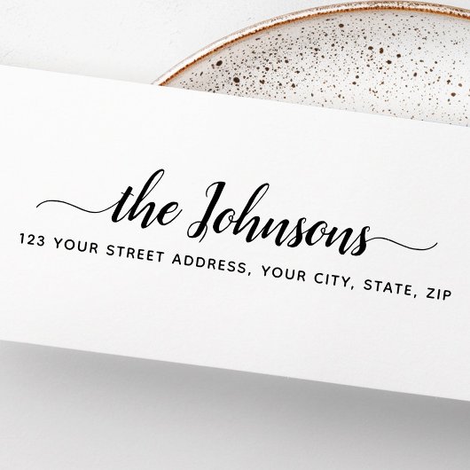 Selbstfarbige Briefmarke der niedlichen Rücksendea Permastempel