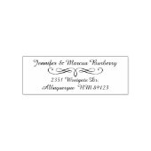 Selbstfarbige Briefmarke für extravagante SkriptRü Permastempel (Design)