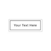 Selbstfarbige Briefmarke mit benutzerdefiniertem T Permastempel (Design)