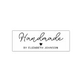 Selbstfarbige Briefmarke mit handgefertigten perso Permastempel (Design)