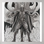 Selbstfarbiger Drachengott Poster (Vorne)