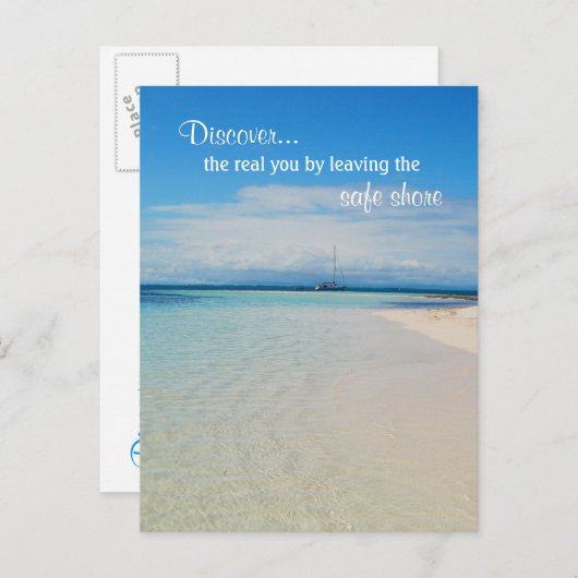 Selbstfindung Förderung der Inspiration Postkarte (Vorne/Hinten)