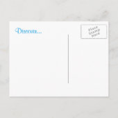 Selbstfindung Förderung der Inspiration Postkarte (Rückseite)