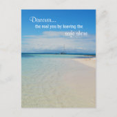 Selbstfindung Förderung der Inspiration Postkarte (Vorderseite)