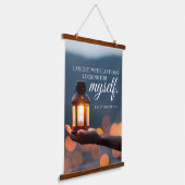 Selbstfindung - Inspirationsangebot Wandteppich Mit Holzrahmen (Gewinkelt)