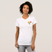 #Selbstfürsorge-Lotus T-Shirt (Vorne ganz)