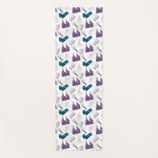 Selbstfürsorgeparade Yogamatte (Vorderseite)