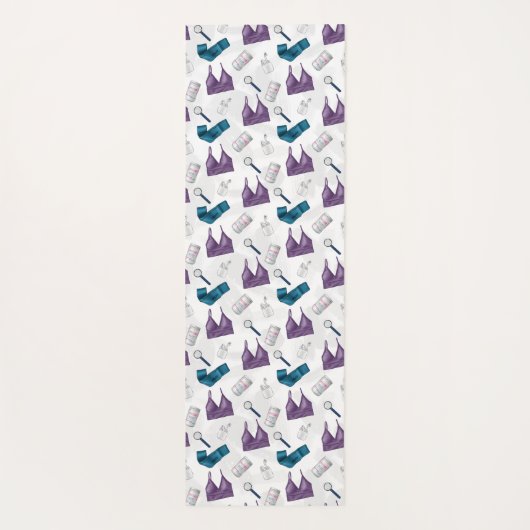 Selbstfürsorgeparade Yogamatte (Rückseite)