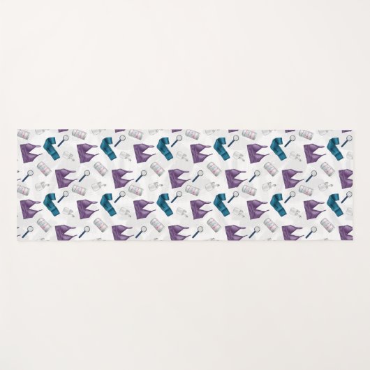 Selbstfürsorgeparade Yogamatte (Vorderseite (Horizontal))