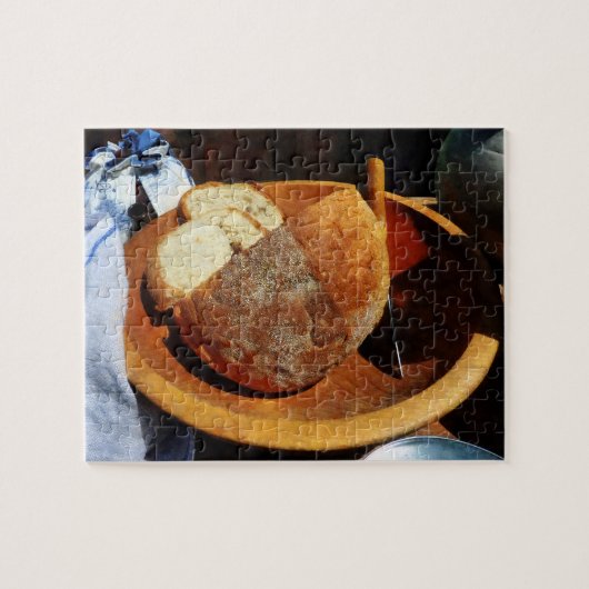 Selbstgebackenes Brot Puzzle (Horizontal)