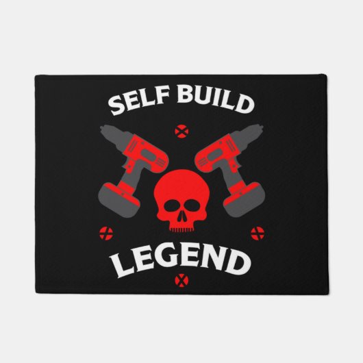 selbstgebaute Zuhause Fußmatte (Vorderseite)