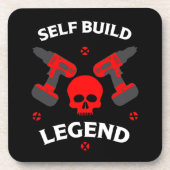 selbstgebaute Zuhause Getränkeuntersetzer (Vorderseite)