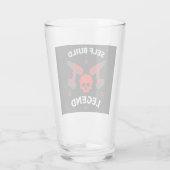 selbstgebaute Zuhause Glas (Rückseite)