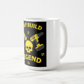 selbstgebaute Zuhause Kaffeetasse (VorderseiteRechts)