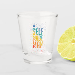 Selbstgebrannter Mann - LGBTQ+-Trans-Stolz Schnapsglas
