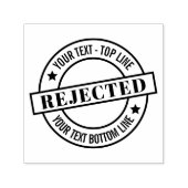 Selbstgefällige Briefmarke Personalisiertes Siegel Permastempel (Design)