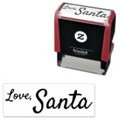 Selbstgefällige Santa Signature Briefmarke Kinder Permastempel (Beispiel)