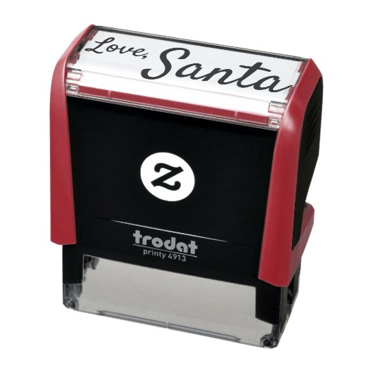 Selbstgefällige Santa Signature Briefmarke Kinder  Permastempel (Produkt)