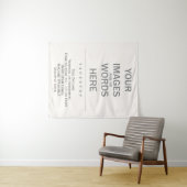Selbstgemacht - 127 cm x 152 cm wandteppich (Beispiel (Horizontal))