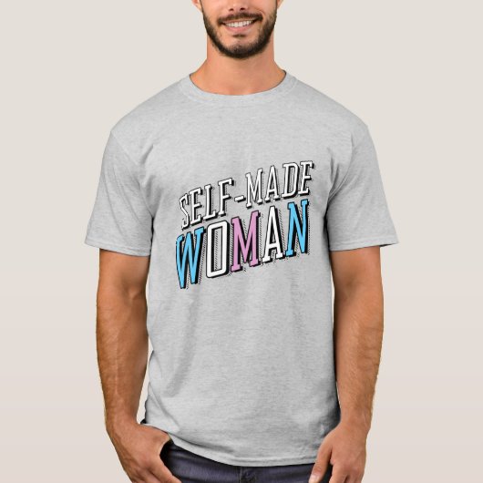 Selbstgemachte Frau T-Shirt (Vorderseite)