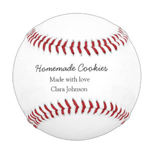 Selbstgemachte Kekse fügen Sie Ihren Text Namen hi Baseball