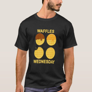 Selbstgemachter gefrorener Waffel-Mittwoch T-Shirt