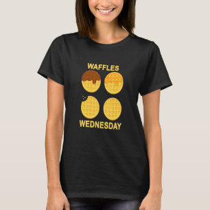 Selbstgemachter gefrorener Waffel-Mittwoch T-Shirt