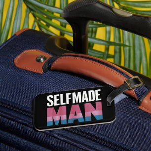 Selbstgemachter Mann Transgender Trans Pride Flagg Gepäckanhänger