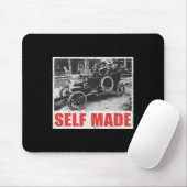 Selbstgemachter Schwarzer Besitz Schwarze Geschich Mousepad (Mit Mouse)