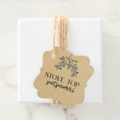 Selbstgemachter Weihnachts-Stovetop-Potpourri als  Geschenkanhänger (Beispiel)