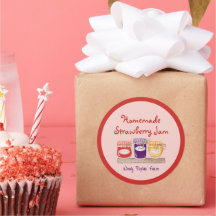 Selbstgemachtes Jam & Jelly Produktlabel