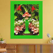 Selbstgenügender Garten - Leinwanddruck (Insitu (Wohnzimmer))