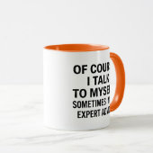 Selbstgespräch Tasse (VorderseiteRechts)