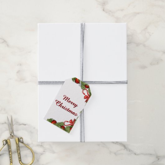 Selbstgestaltete Geschenkanhänger (Mit Garn)