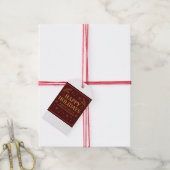 Selbstgestaltete Geschenkanhänger (Mit Garn)