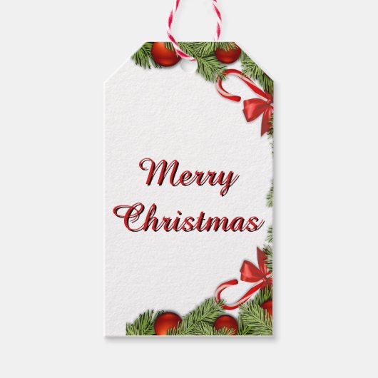 Selbstgestaltete Geschenkanhänger (Vorderseite)