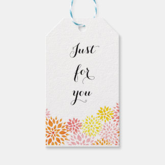 Selbstgestaltete Geschenkanhänger