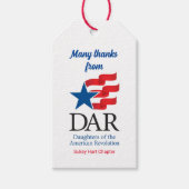 Selbstgestaltete Geschenkanhänger (Vorderseite)