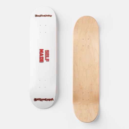 Selbstgestaltete Skateboard (Vorderseite)