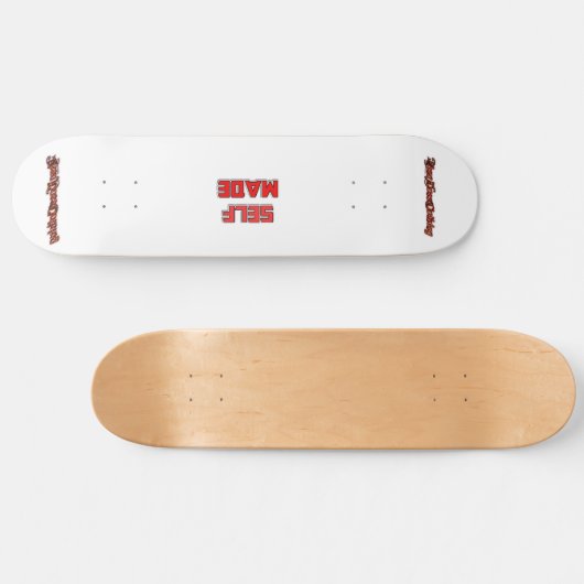 Selbstgestaltete Skateboard (Horizontal)