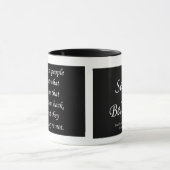 Selbstglaubenskaffee-Tasse Tasse (Zentrum)